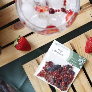 kit gin pimenta rosa, cranberry e cumaru