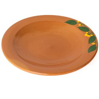 prato de cerâmica da amazônia