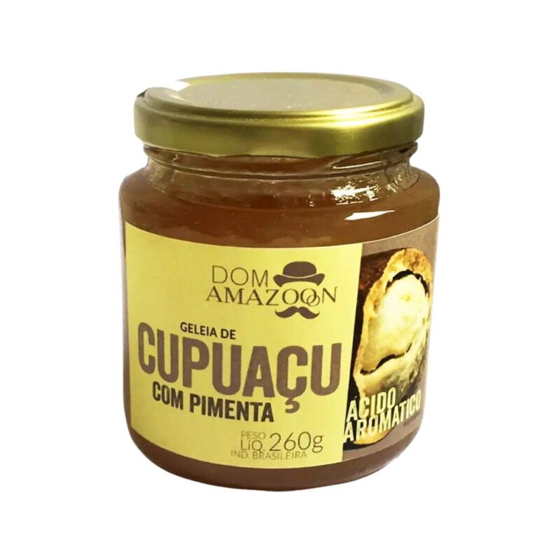 geleia de cupuaçu com pimenta