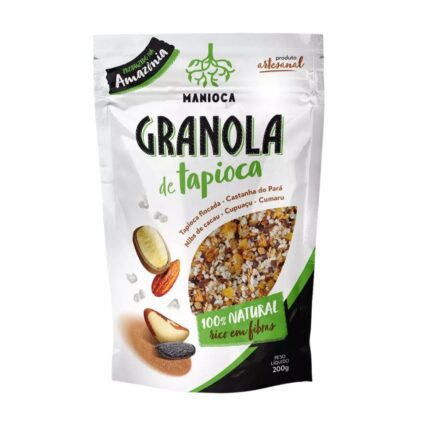 granola de tapioca da amazonia