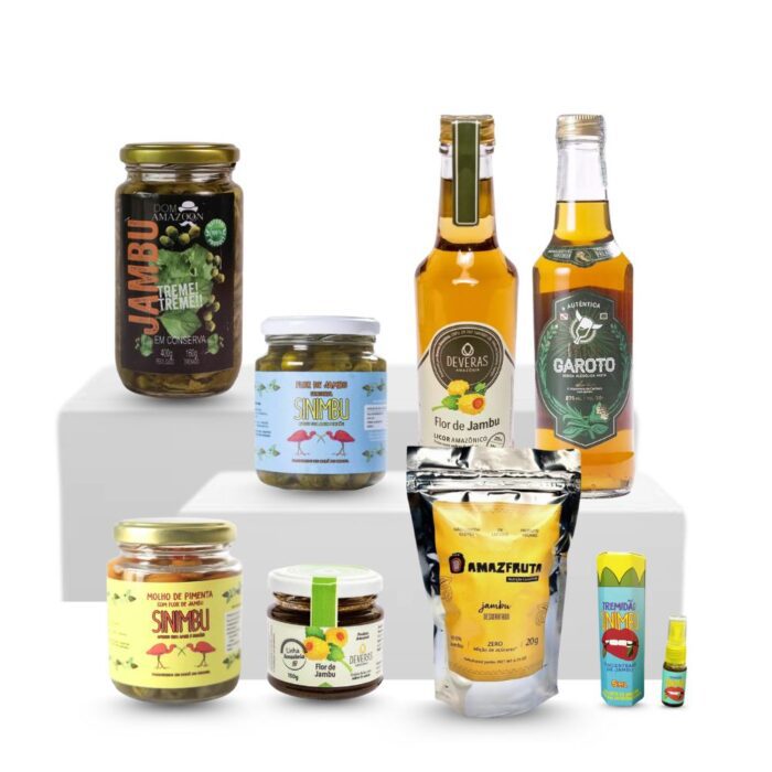 produtos de jambu