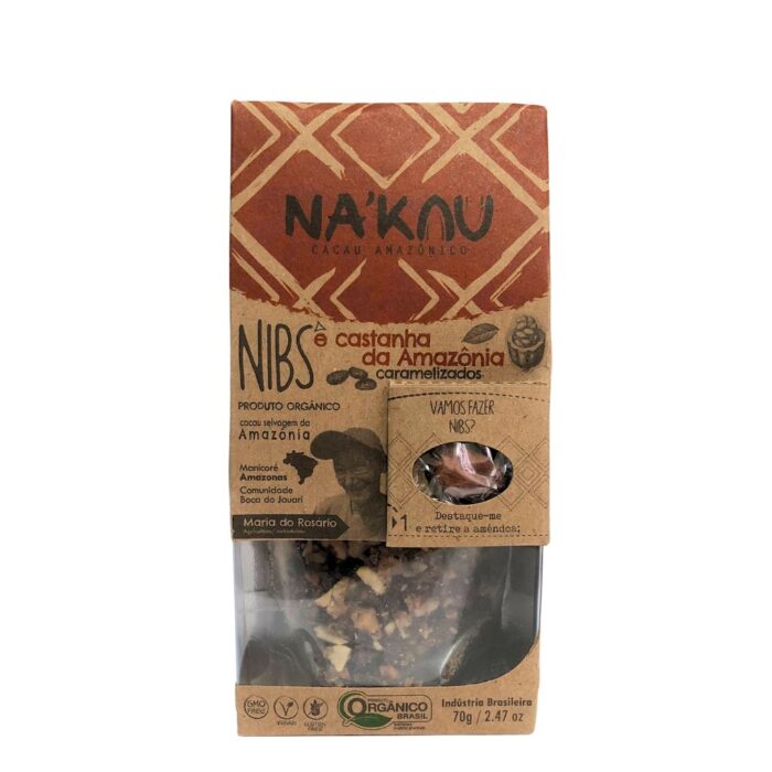 nibs com castanha