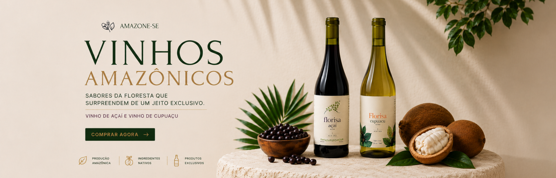 vinho exclusivos da amazonia